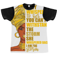 I Am The Storm Women's Tshirt Juneteenth Black His Graphic T-shirt | Artistshot