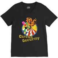 Circus Security Aesthetic V-neck Tee | Artistshot