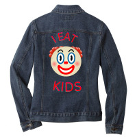 I Eat Kids Hippie Ladies Denim Jacket | Artistshot