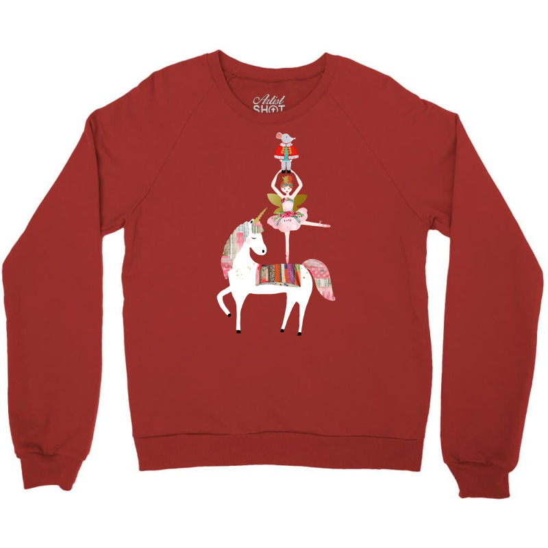 Cute Ballerina Girl Crewneck Sweatshirt | Artistshot