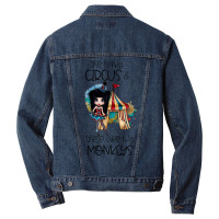 This Is My Circus And These Are My Monkeys Tumblr Men Denim Jacket | Artistshot