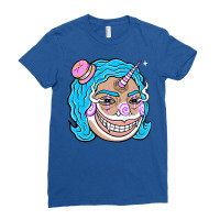 Miss Twist Blue Ladies Fitted T-shirt | Artistshot