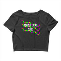 Mardi Gras Beads Stars Crop Top | Artistshot