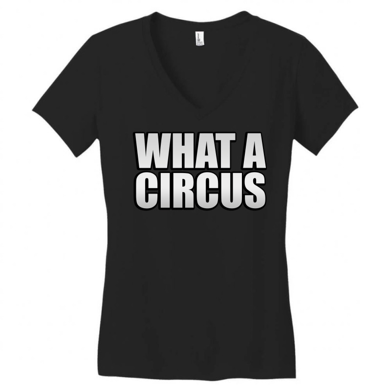 What A Circus Tumblr Women's V-Neck T-Shirt by gribaolversj | Artistshot