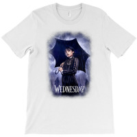 Womens Wednesday Series Wednesday Poster Art V Nec T-shirt | Artistshot