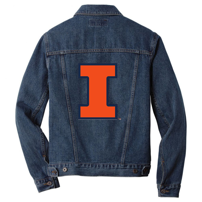 Illinois Fighting Illini Men Denim Jacket by juara | Artistshot