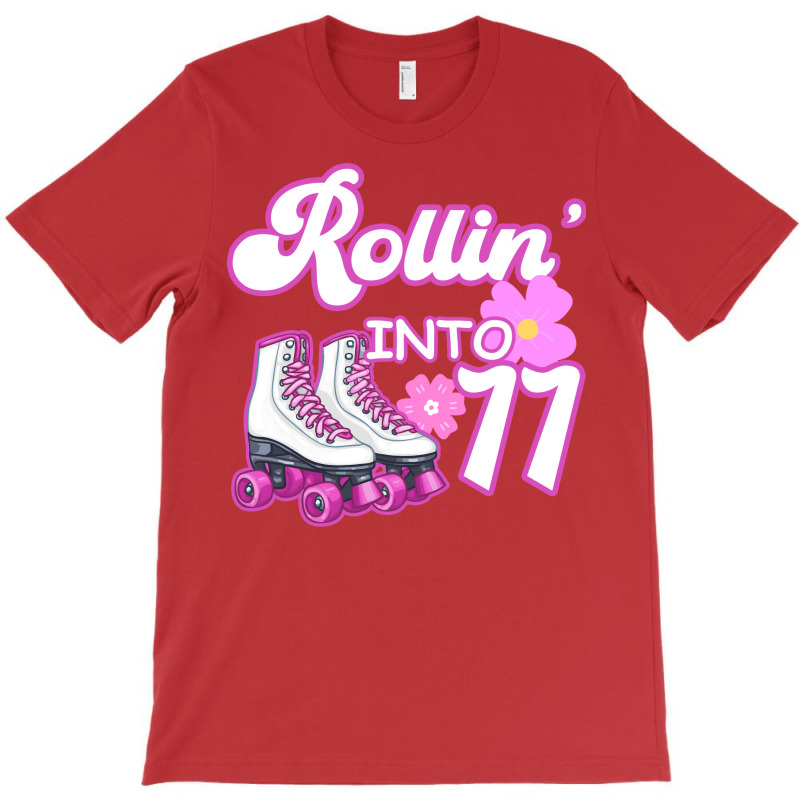 Rollin Into 11 Roller Skating 11th Birthday Nature T-Shirt by dherarguberax | Artistshot