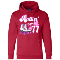 Rollin Into 11 Roller Skating 11th Birthday Nature Champion Hoodie | Artistshot