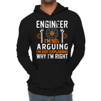 Engineer Engineering Profession Mechanical Gift Re Lightweight Hoodie | Artistshot