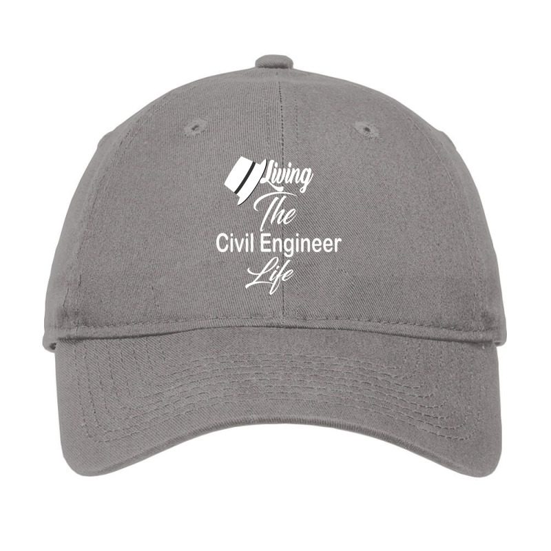 Civil Engineer Retro Adjustable Cap by thejugamarau | Artistshot