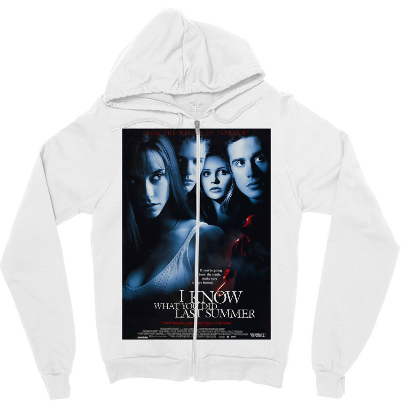 Movie Poster I Know What You Did Last Summer Zipper Hoodie | Artistshot