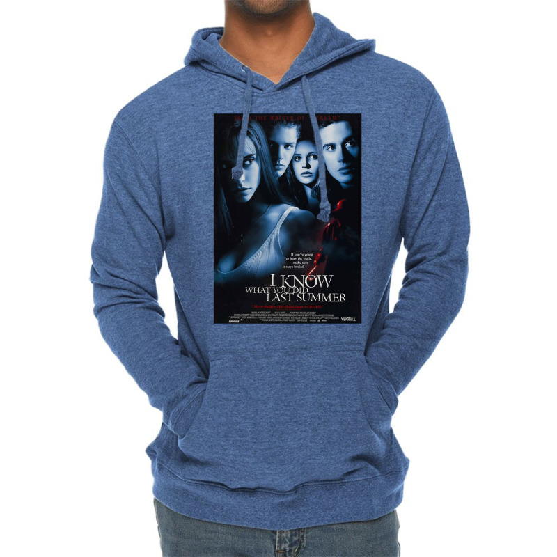 Movie Poster I Know What You Did Last Summer Lightweight Hoodie | Artistshot