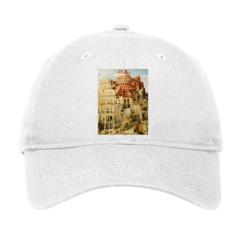 Pieter Bruegel Tower Of Babel Adjustable Cap by alaminbeyretc | Artistshot