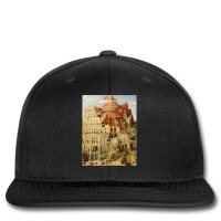 Pieter Bruegel Tower Of Babel Printed Hat | Artistshot