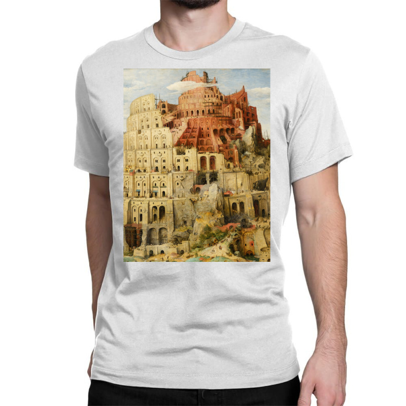 Pieter Bruegel Tower Of Babel Classic T-shirt by alaminbeyretc | Artistshot