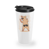 Dog Tail Glasses Travel Mug | Artistshot