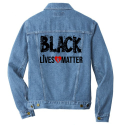 George Floyd Blm Men Denim Jacket 