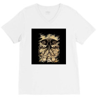 The Eldrich God Emeria V-neck Tee | Artistshot