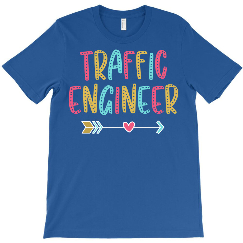 Traffic Engineer Fun Casual Boho Design T-Shirt by irnatyselgej | Artistshot