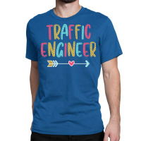 Traffic Engineer Fun Casual Boho Design Classic T-shirt | Artistshot