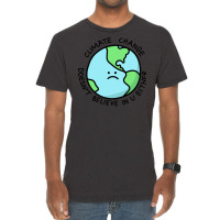 Climate Change Doesnt Believe In U 70s Vintage T-shirt | Artistshot