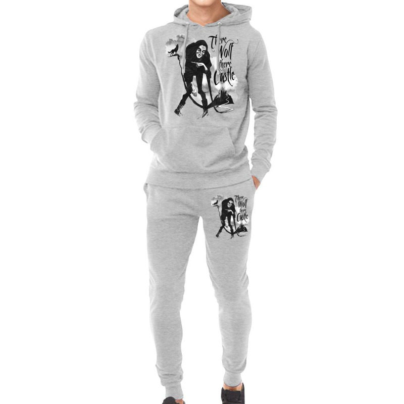 There Wolf There Castle Hoodie & Jogger Set | Artistshot