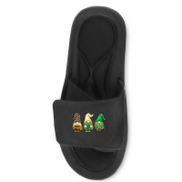 St Patricks Day Gnomes Slide Sandal | Artistshot