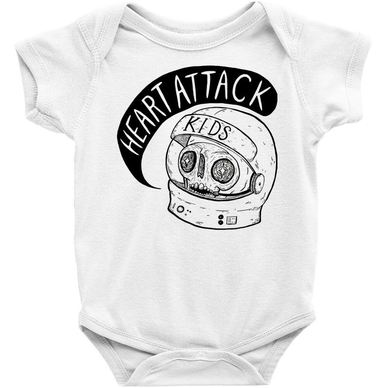 Heart Attack Baby Bodysuit | Artistshot