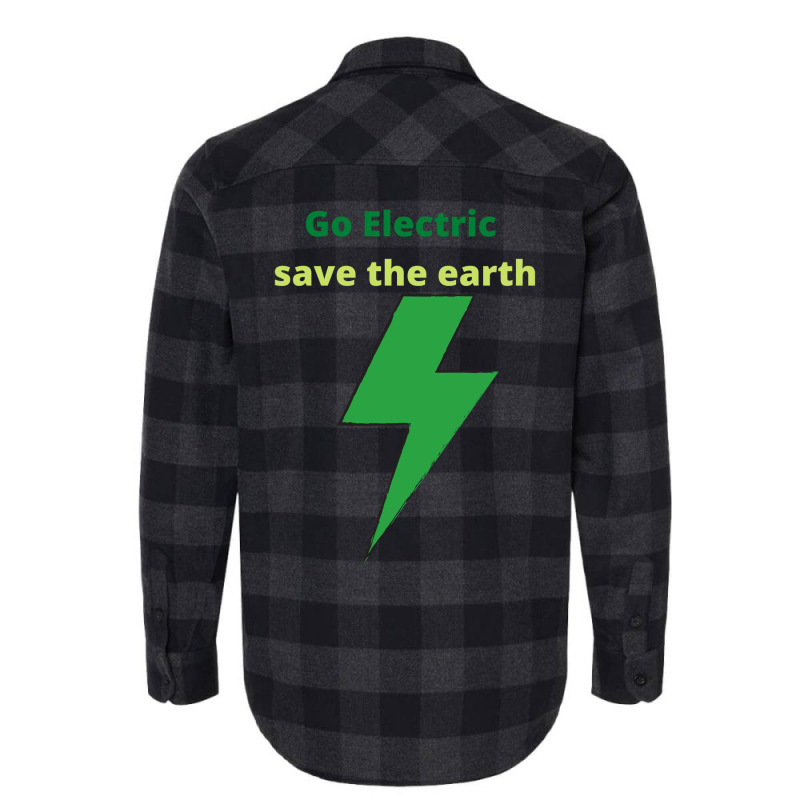 Environmental Awareness Design In Support Of Clima Flannel Shirt by manicklasturr | Artistshot