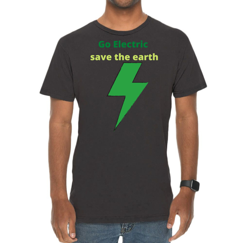 Environmental Awareness Design In Support Of Clima Vintage T-Shirt by manicklasturr | Artistshot