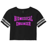 Biomedical Engineer In Pink Color Text Boy Scorecard Crop Tee | Artistshot