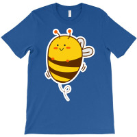 Cute Bee Kawaii Drawing Retro T-shirt | Artistshot