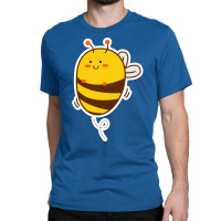 Cute Bee Kawaii Drawing Retro Classic T-shirt | Artistshot