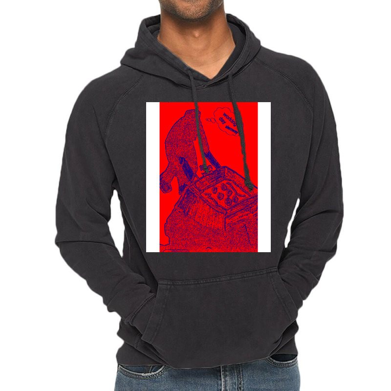 Construction Worker Aesthetic Vintage Hoodie | Artistshot