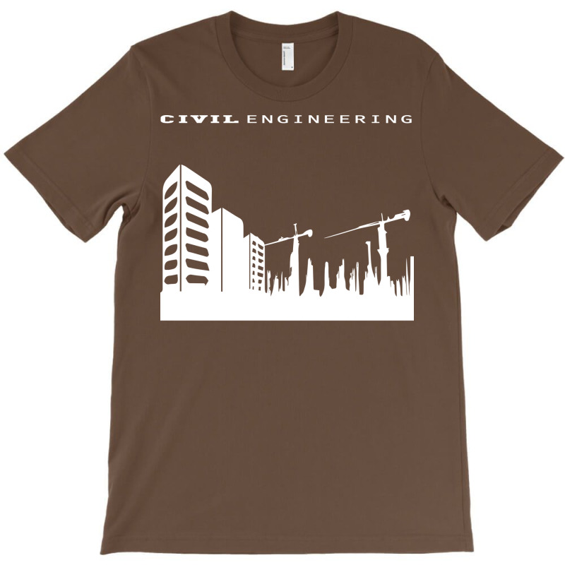 Civil Engineering Building Tower Crane Engineer De T-shirt | Artistshot