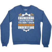 Engineer Engineering Profession Mechanical Gift Qu Crewneck Sweatshirt | Artistshot