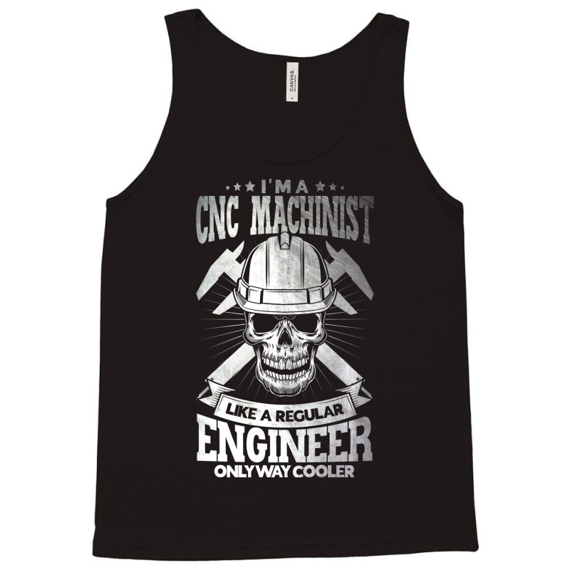 Cnc Machinist Gcode Cnc Operator Gift Nature Tank Top | Artistshot