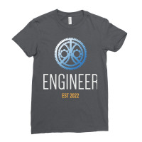 Engineer Established 2022 Engineering Graduate Gra Ladies Fitted T-shirt | Artistshot