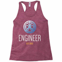 Engineer Established 2022 Engineering Graduate Gra Racerback Tank | Artistshot