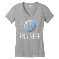 Engineer Established 2022 Engineering Graduate Gra Women's V-neck T-shirt | Artistshot