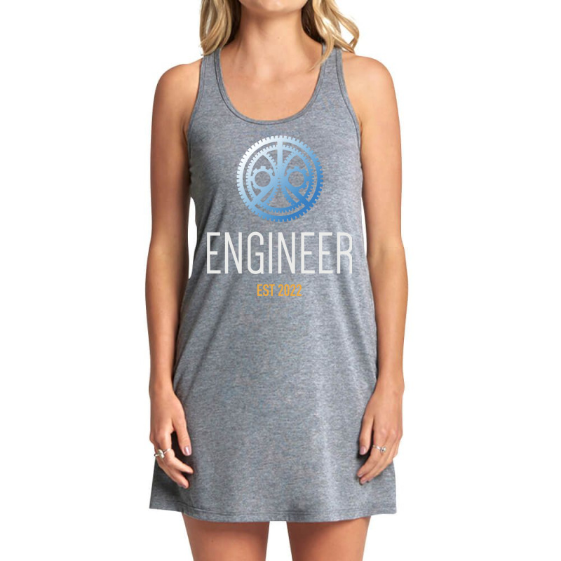 Engineer Established 2022 Engineering Graduate Gra Tank Dress by shippesaruura | Artistshot