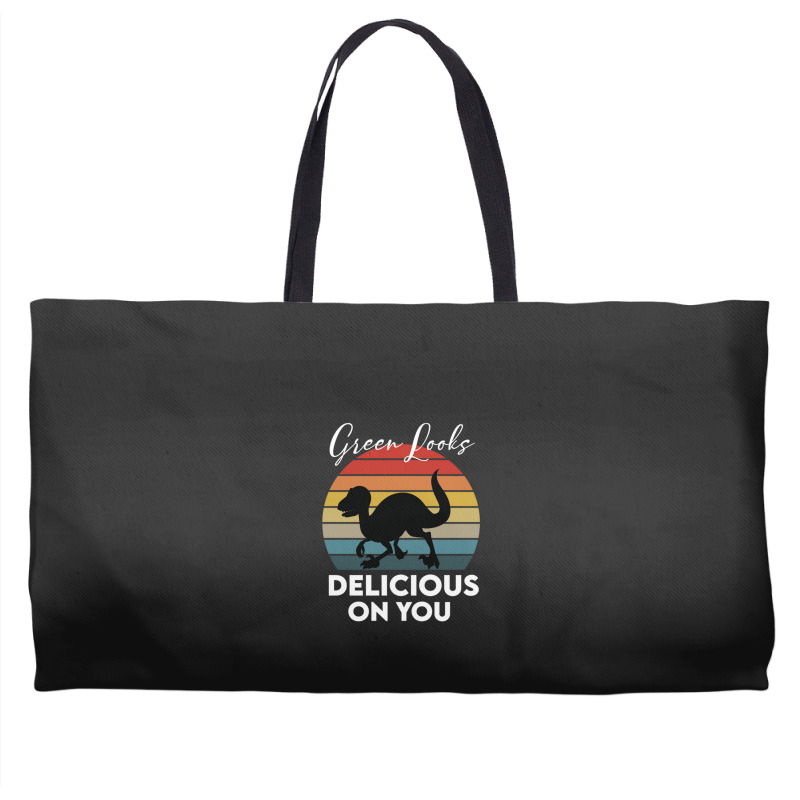 Retro Dinosaur St Patricks Day Weekender Totes | Artistshot