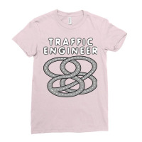 Traffic Engineer Highway Interchange Aesthetic Ladies Fitted T-shirt | Artistshot