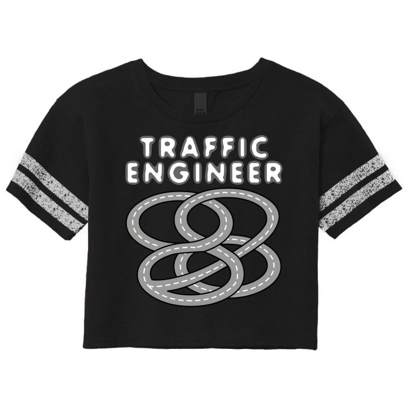 Traffic Engineer Highway Interchange Aesthetic Scorecard Crop Tee by shippesaruura | Artistshot