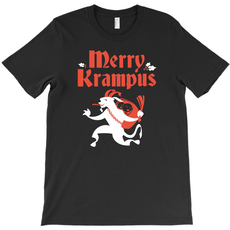 Merry Krampus T-Shirt by jasonciko | Artistshot