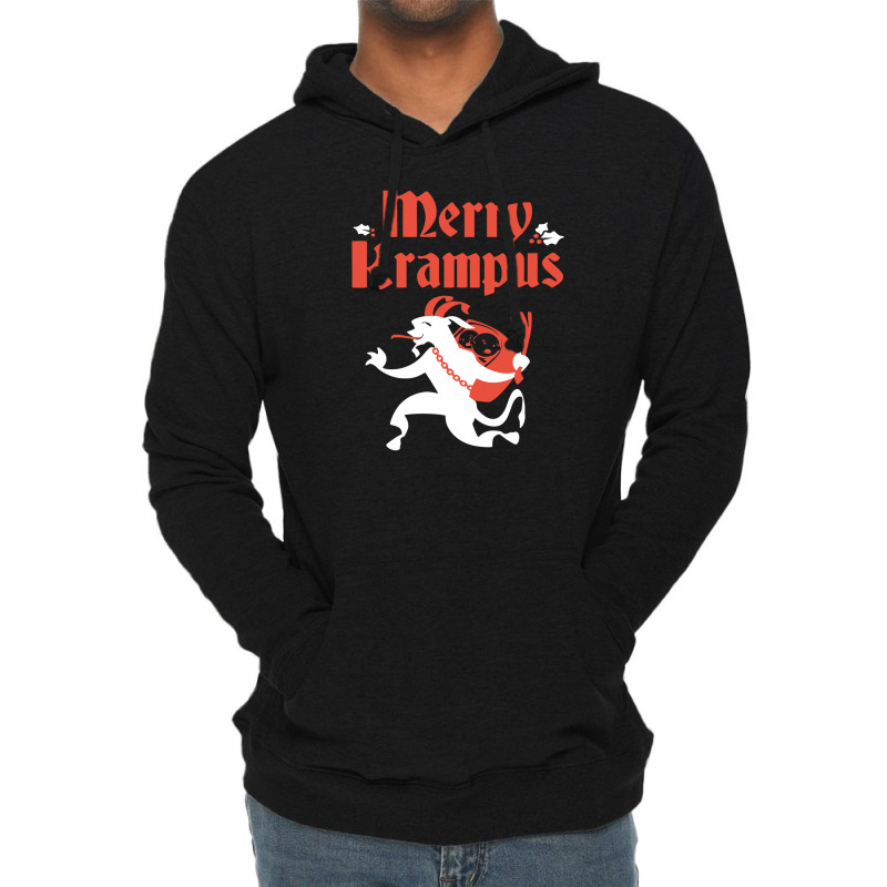 Merry Krampus Lightweight Hoodie by jasonciko | Artistshot