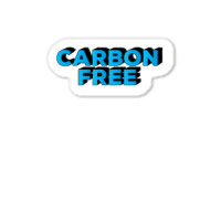 Carbon Free Cool Sticker | Artistshot