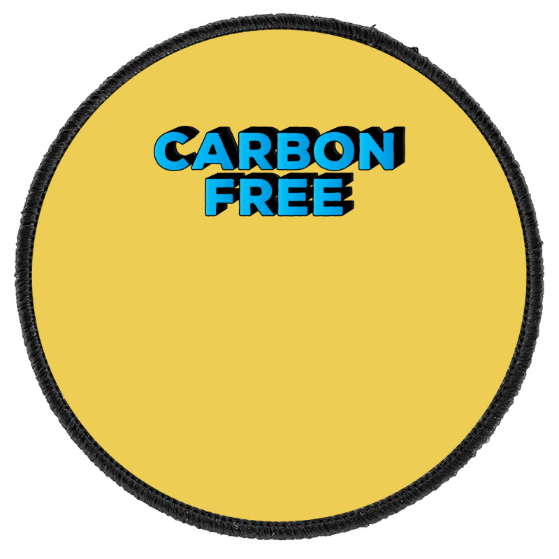 Carbon Free Cool Round Patch | Artistshot