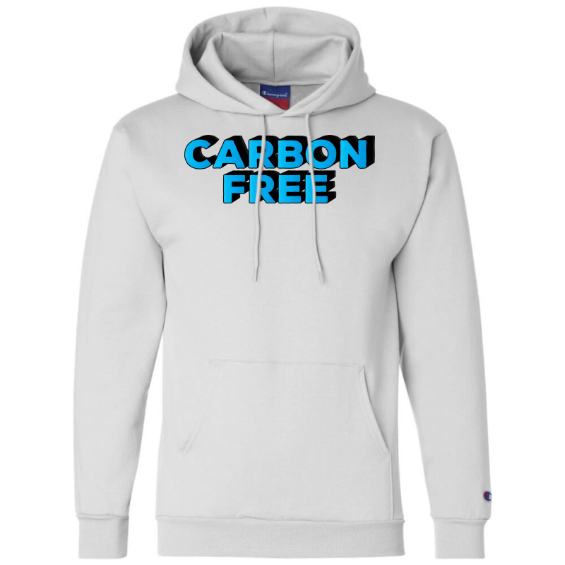 Carbon Free Cool Champion Hoodie | Artistshot