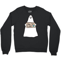 Climate Change Ghost Halloween Summer Crewneck Sweatshirt | Artistshot